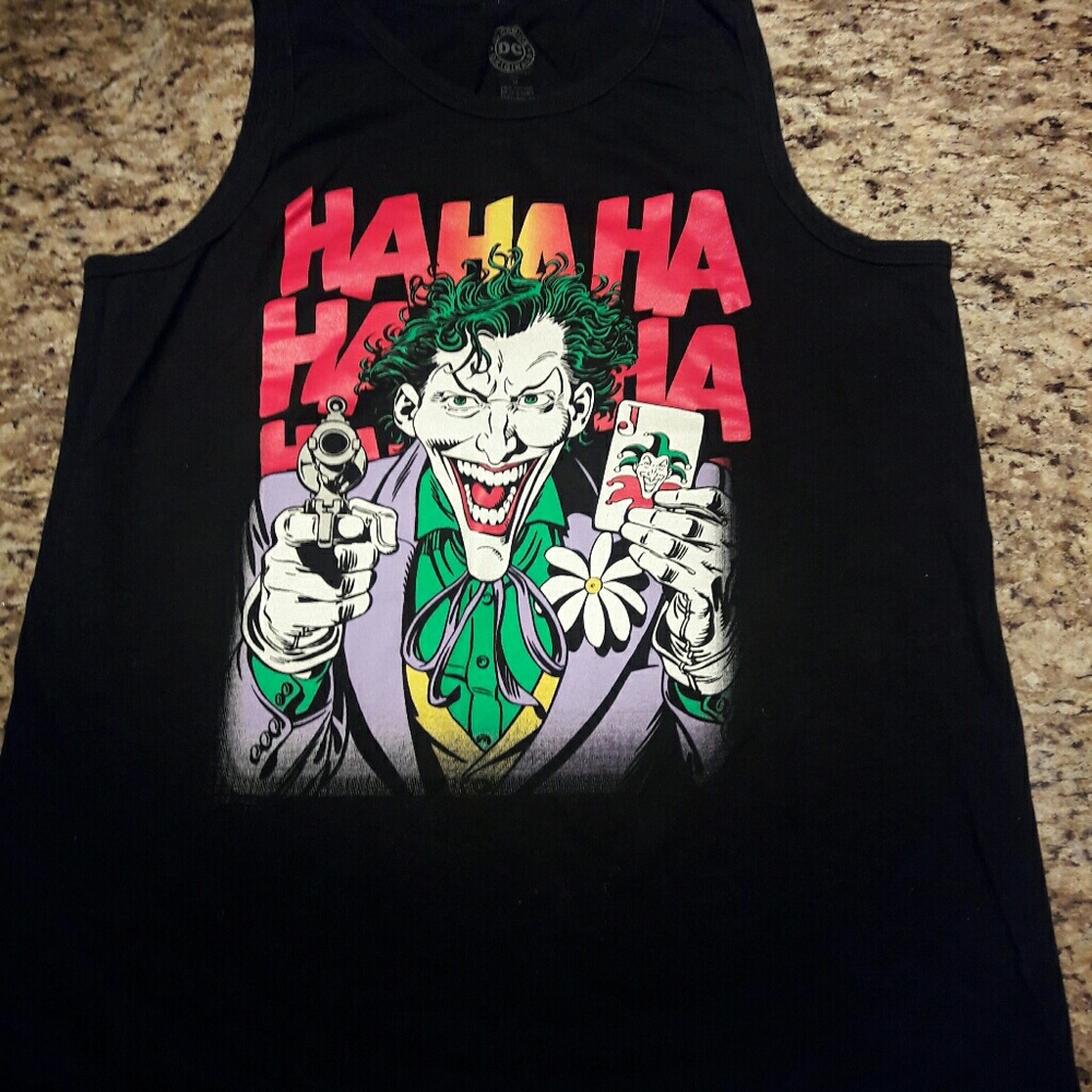 DC Cómics  Original Joker HAHAHA tank top