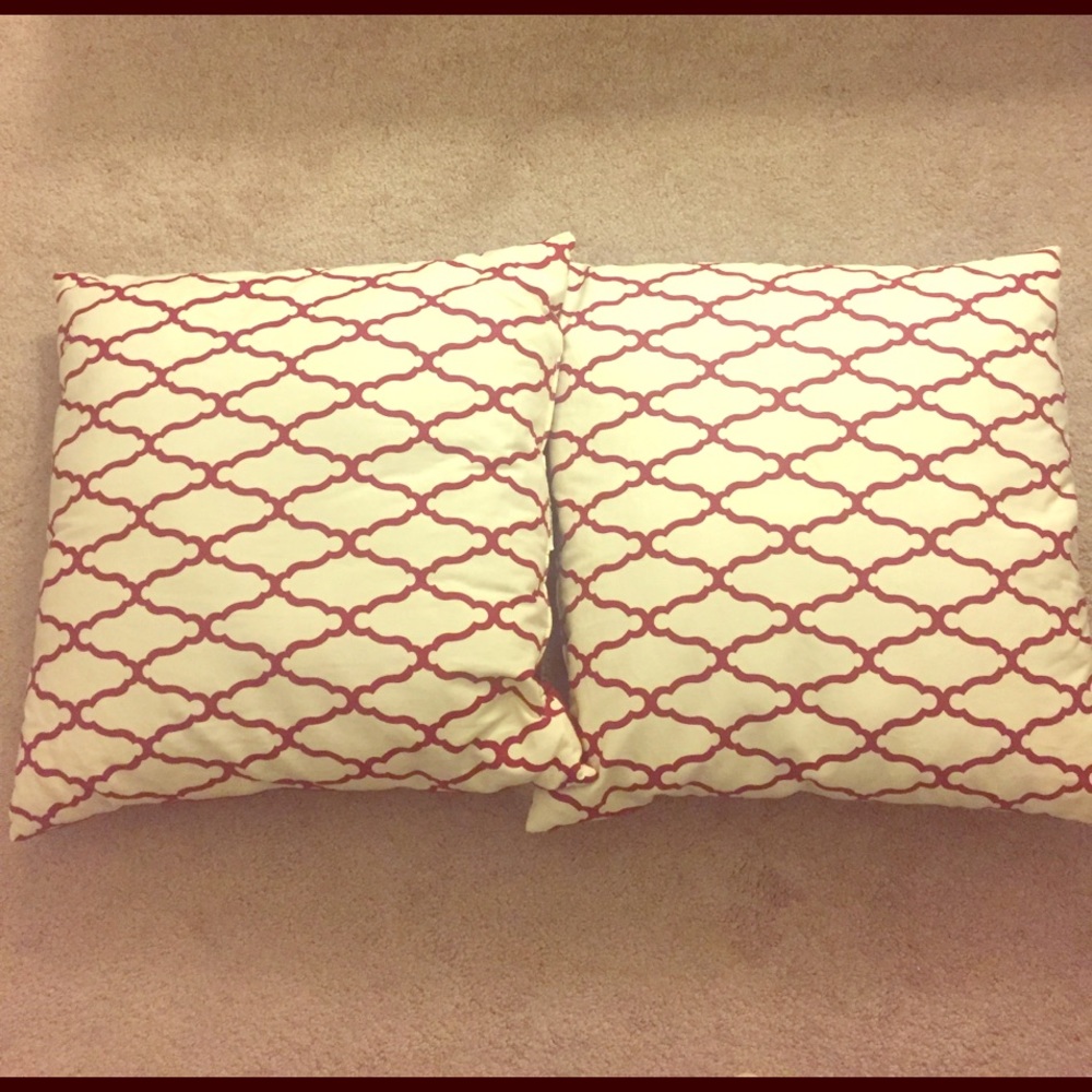 Red Pillows