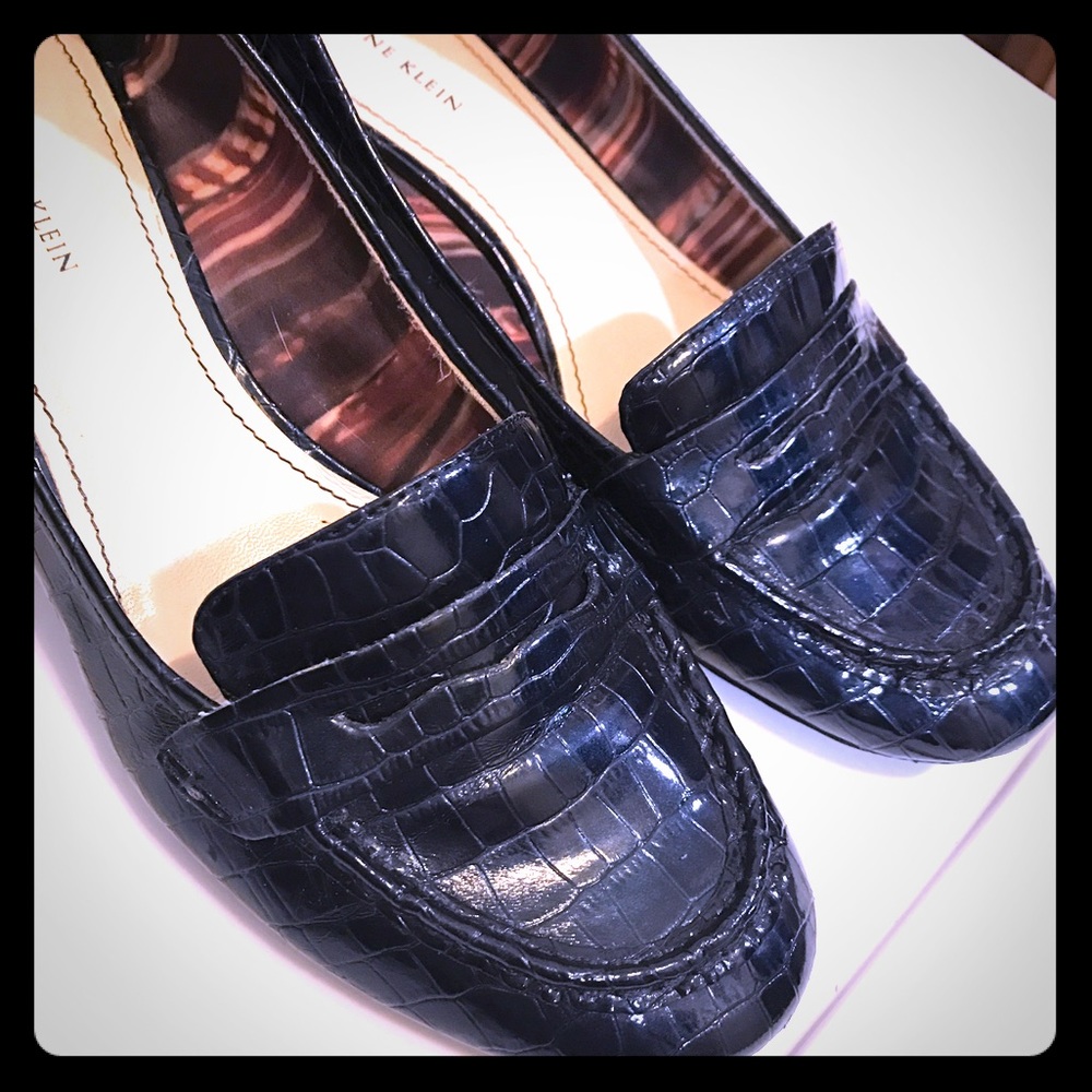 Anne Klein size 9 loafers flats shoes