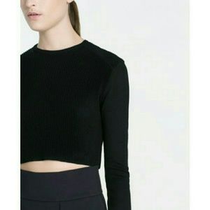 Zara Cropped Knitted Sweater