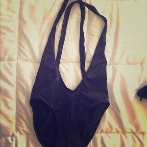 NWOT black swim bottom. Size small