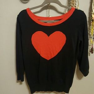Heart sweater