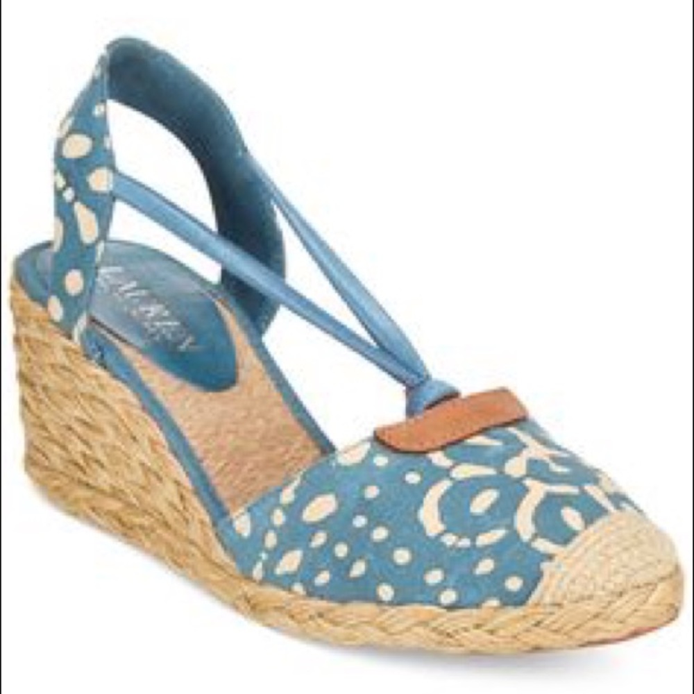 New Ralph Lauren wedge espadrilles