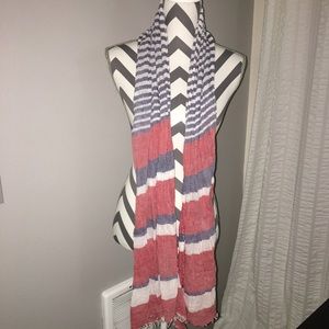 Striped Long Scarf