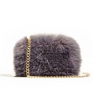 Zara Bags - Zara faux fur mini purse Zara Bags - Zara faux fur mini purse