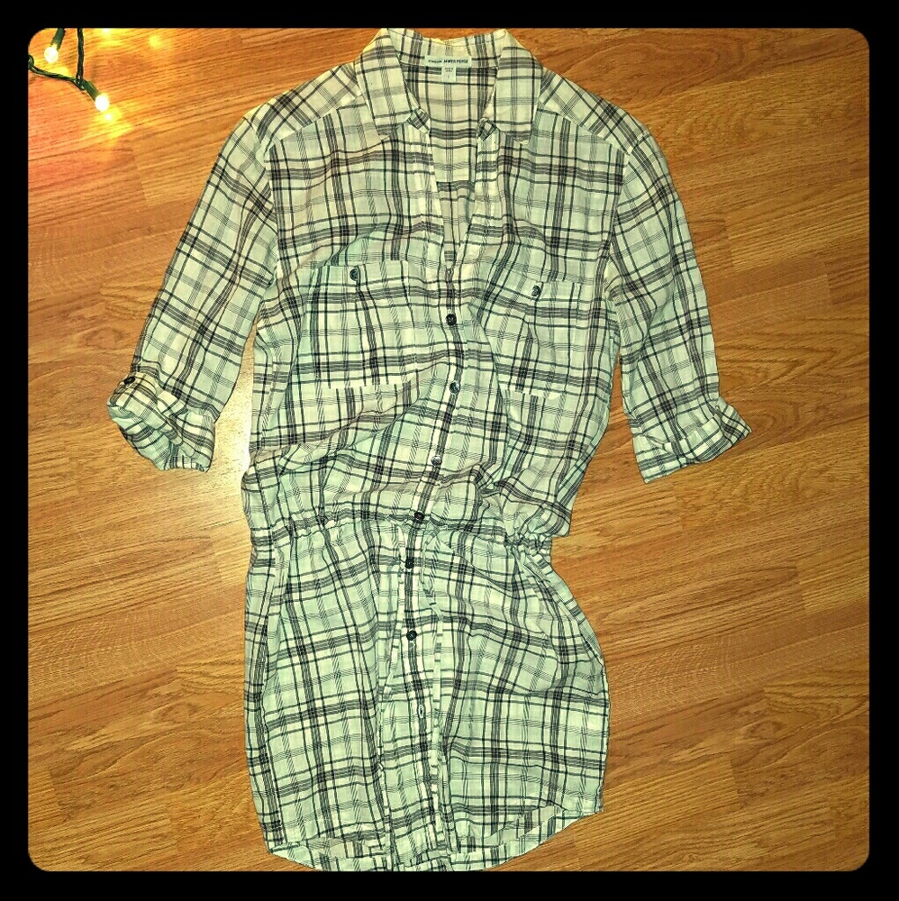 ❌SALE❌James Perse L/S button down tunic