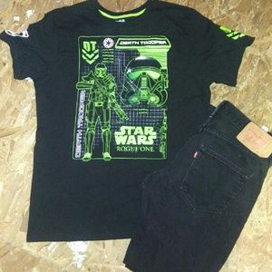 New Star wars Tee & a pair of Levis