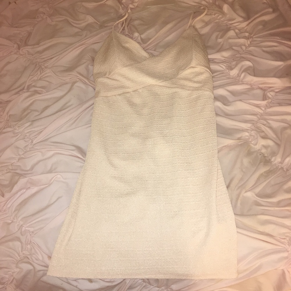 Pretty Pink Pastel Shimmer Dress