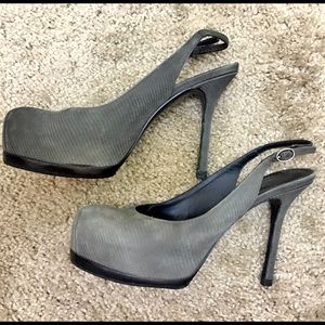 Yves Saint Laurent Tribtoo slingback pumps