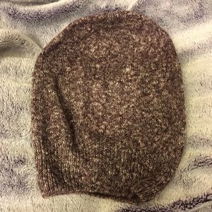 Brand new heathered maroon beanie