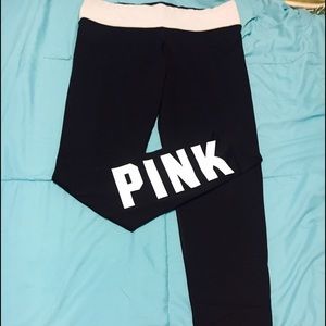 Victoriasecret / Pink. Reversible Leggings.