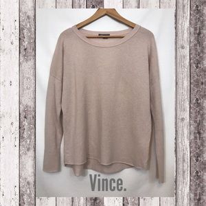 Vince.Beige Blush Sweater!