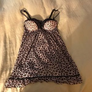 Cute leapord print nightgown/chemise 🎀