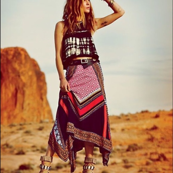 Free People Dresses & Skirts - Free People Travelers Maxi Skirt