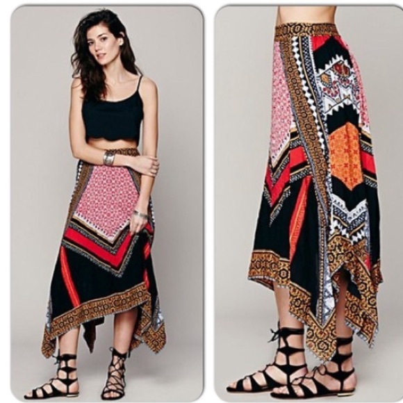 Free People Travelers Maxi Skirt - Picture 2 of 5
