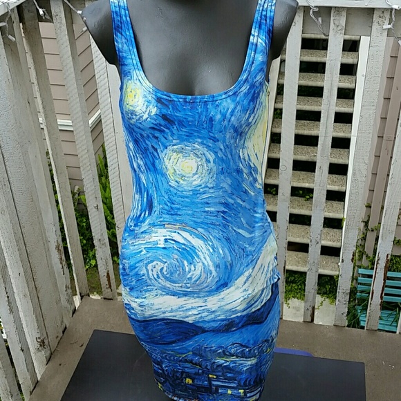 Dresses & Skirts - *Sold* "Starry Night" mini dress