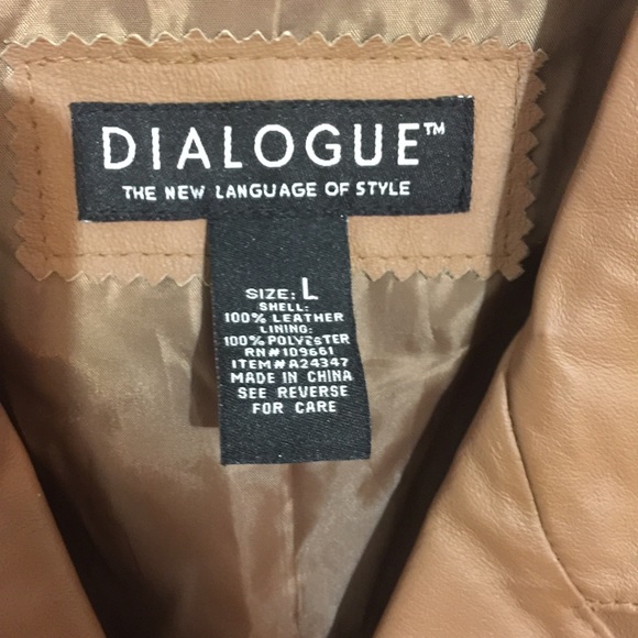 Dialogue leather jacket - Picture 2 of 3