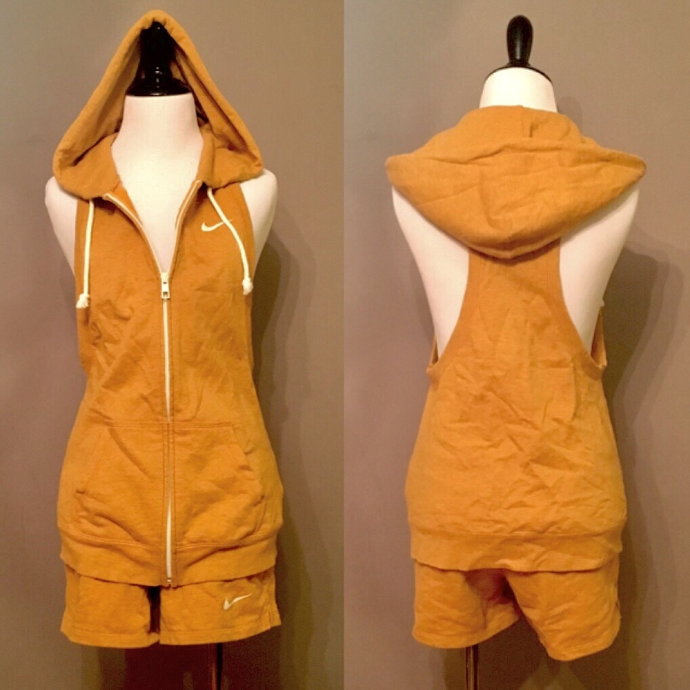 NIKE Two piece athletic racerback romper