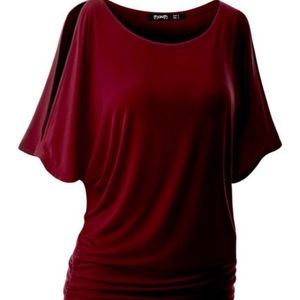 Maroon/Wine Colored T Shirt