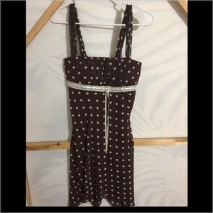 This is a My Michelle polka dot dress