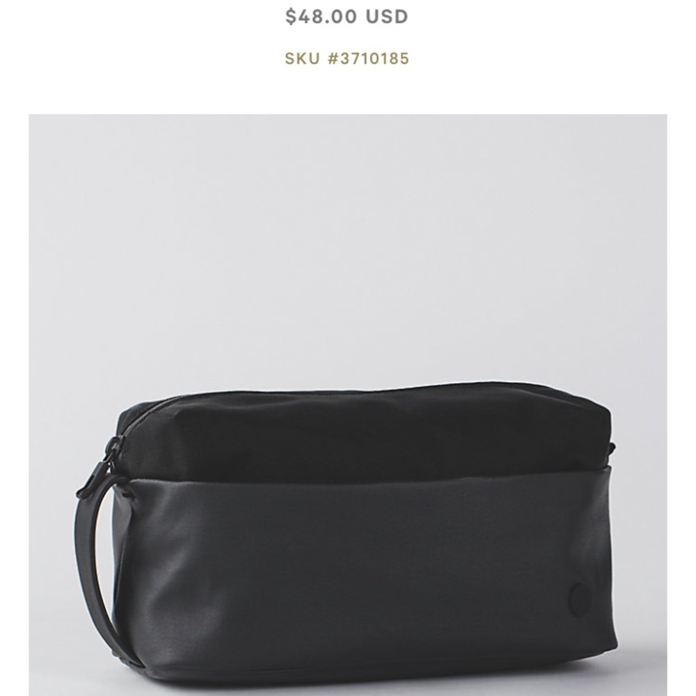 NEW LuLuLemon Dual Dopp kit