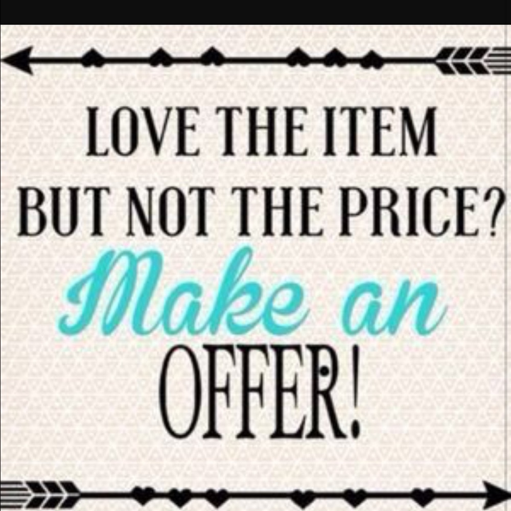 Reasonable offers accepted!!!