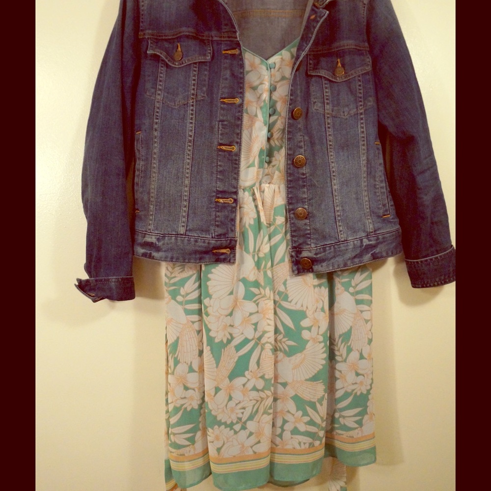 LC by Lauren Conrad Mint Sun Dress