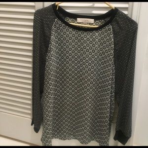 Ann Taylor Loft long sleeved shirt.