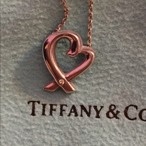 Tiffany & Co. Jewelry - Authentic Tiffany and Co Loving Heart Necklace