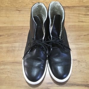 Faux Fur Lined High Tops