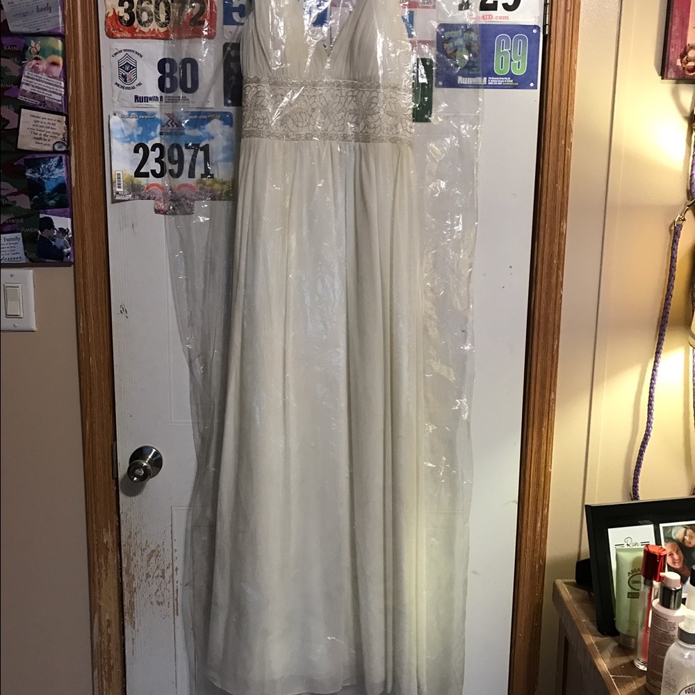 White dress