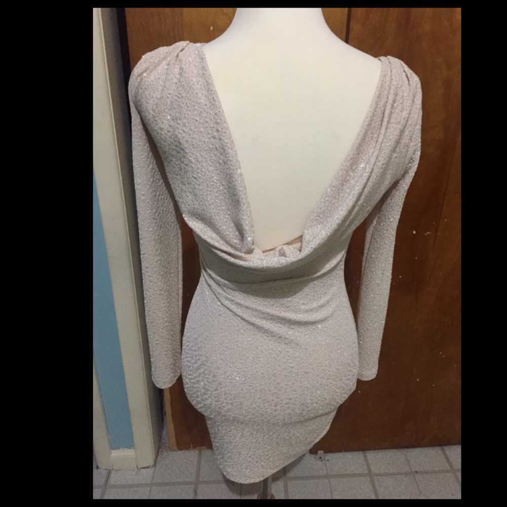 Beige Mini dress