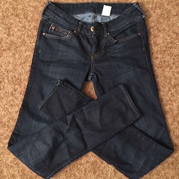 H&M Dark Blue Skinny Jeans - Picture 1 of 3