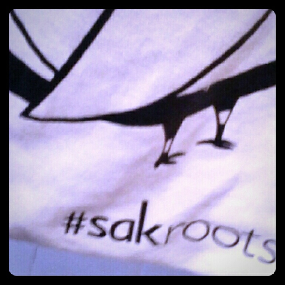 Canvas sak roots tote bag