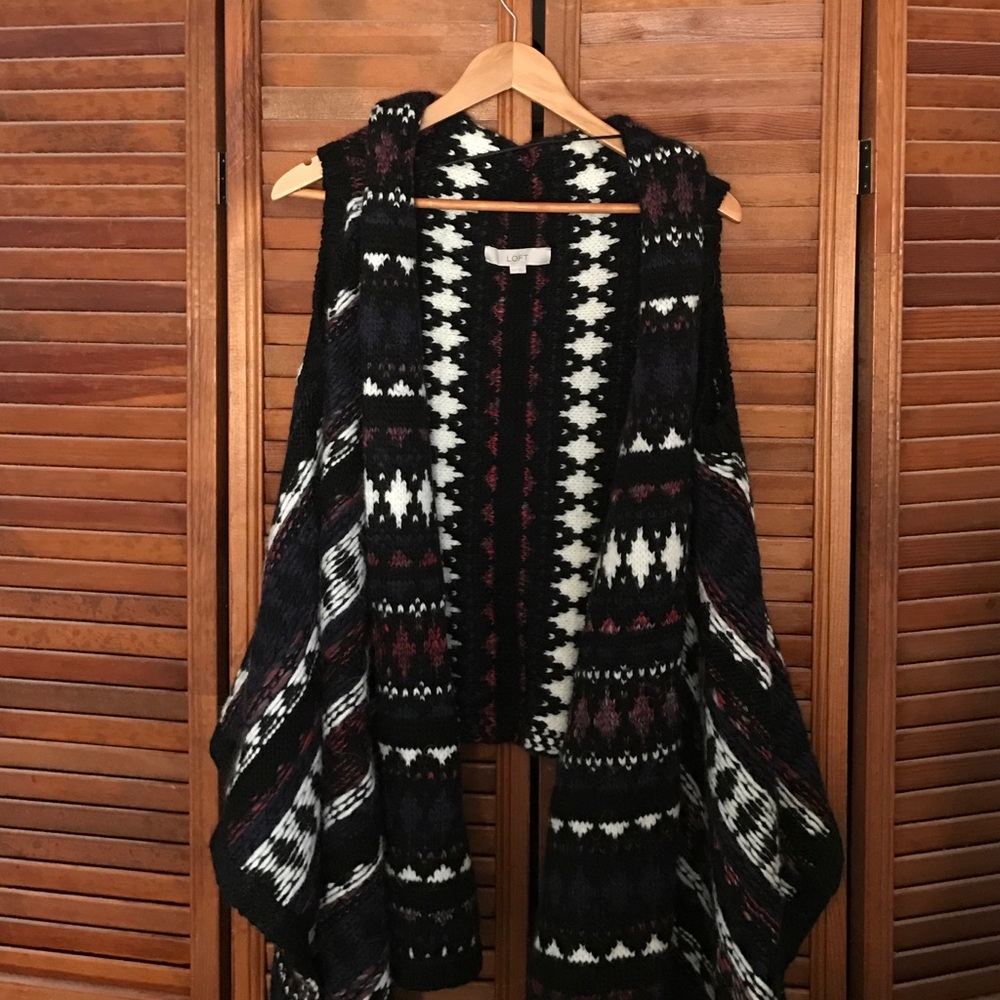 Ann Taylor loft open cardigan
