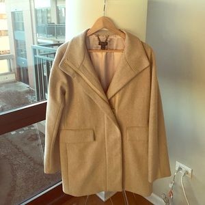 J. Crew cocoon coat.