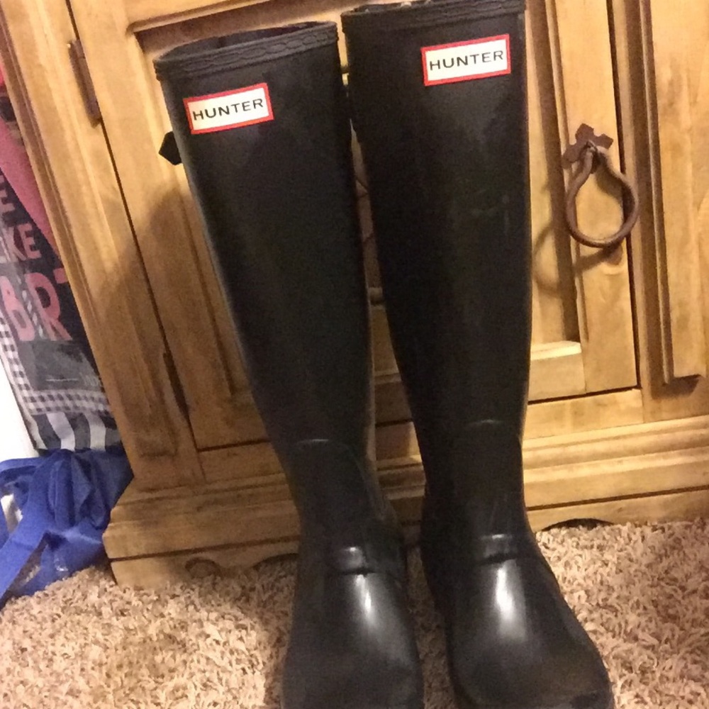Hunter rain boots