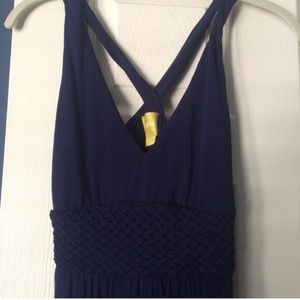 Navy Anthro Maxi