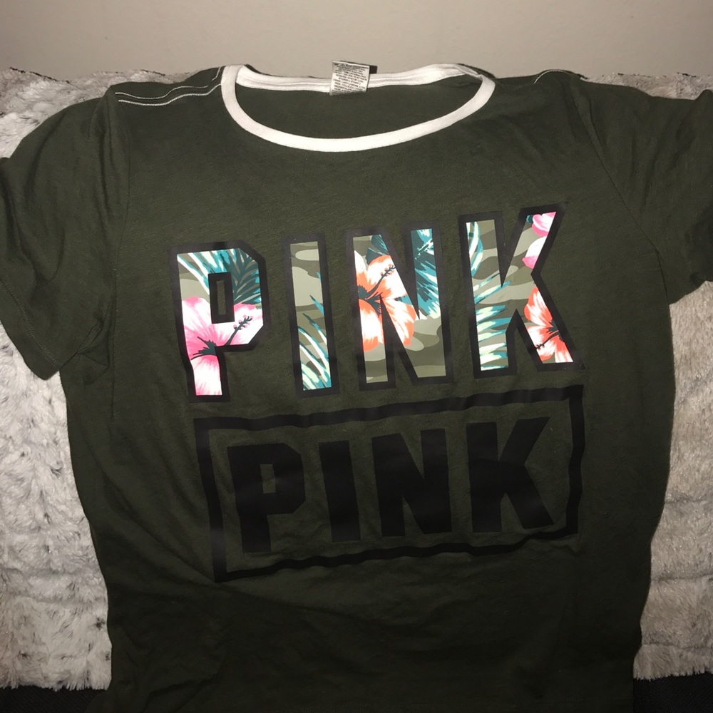 Pink Floral Tee