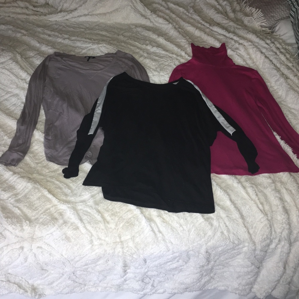 3 super cute long sleeve tops