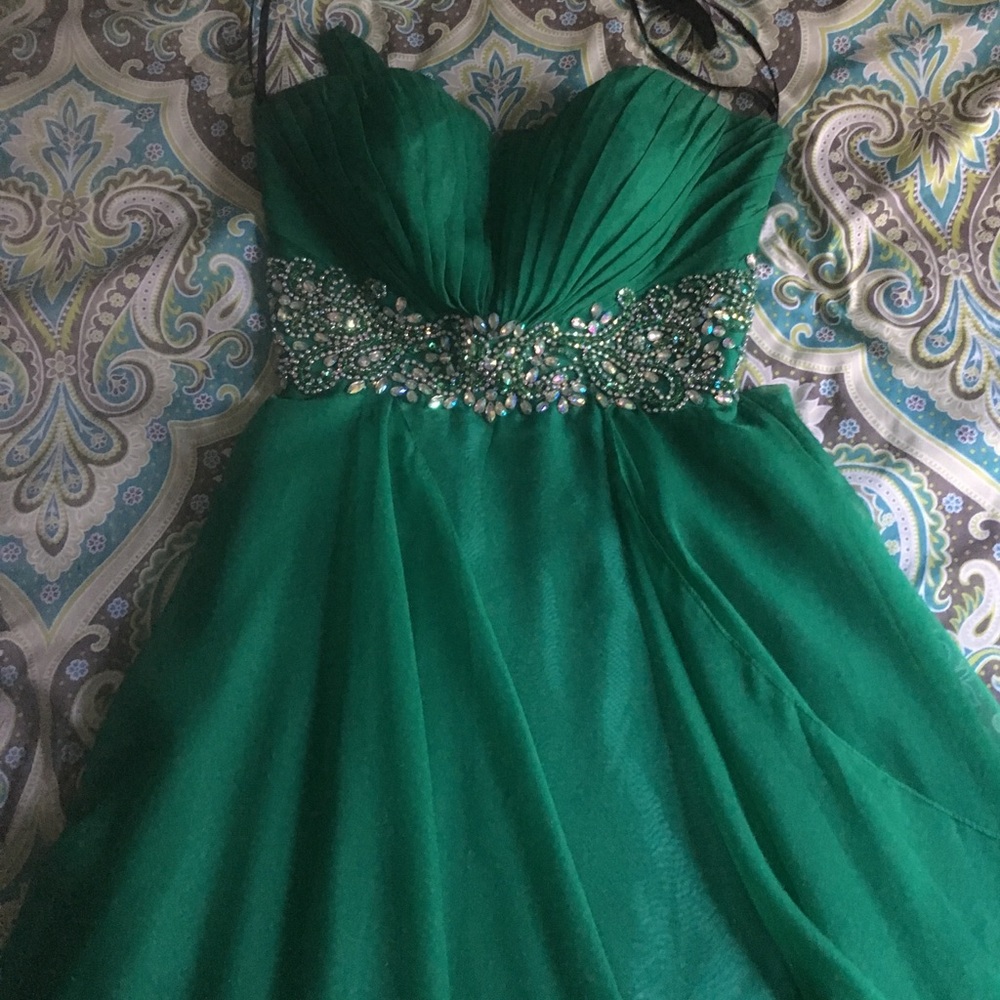 Beautiful green dress
