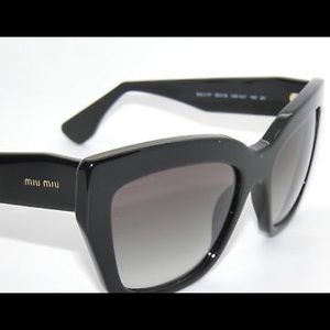 AUTHENTIC Prada Miu Miu cat eye style sunglasses