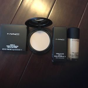 MAC Studio Fix Fluid Liquid and Powder FND NC10