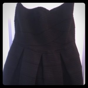 Gabriella Rocha strapless black dress. Worn once!