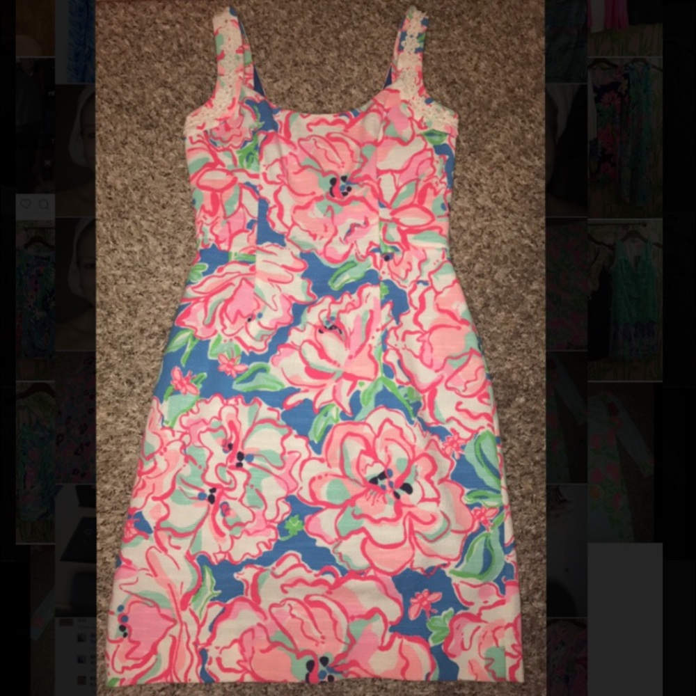 Lilly Pulitzer lucky charms shift size 0