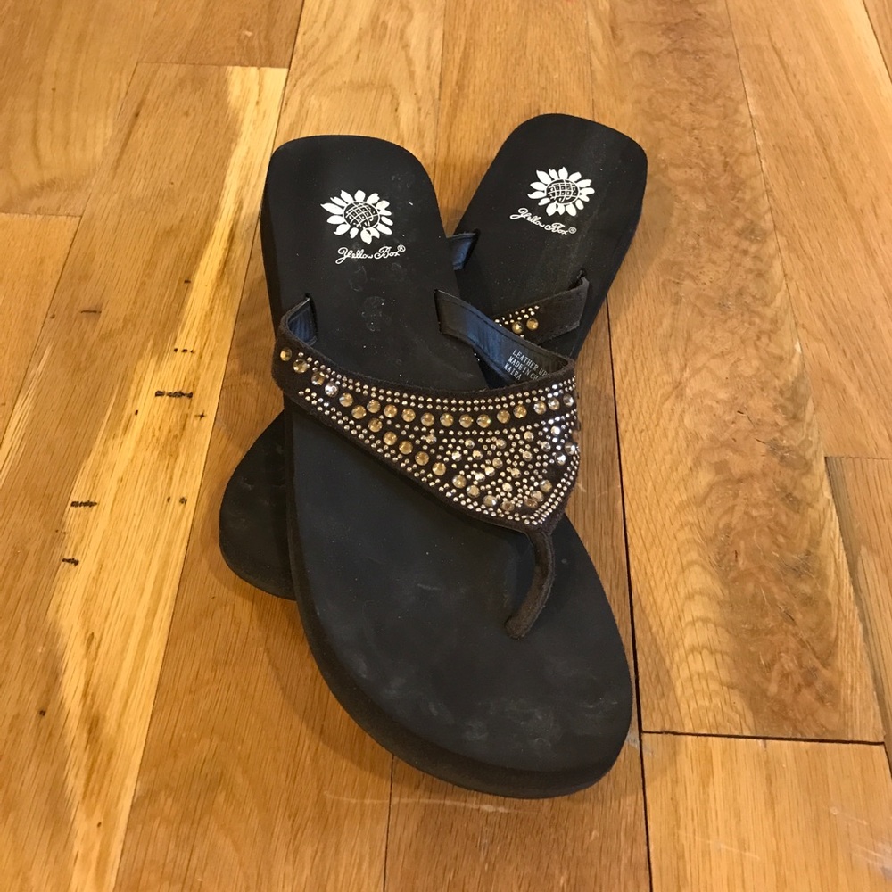 Yellow Box Sandals