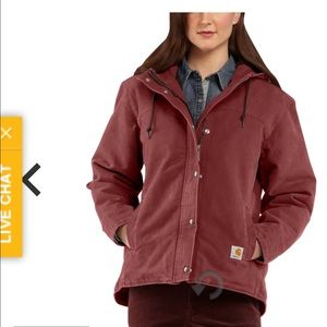 new women's carhartt sandstone berkley jacket