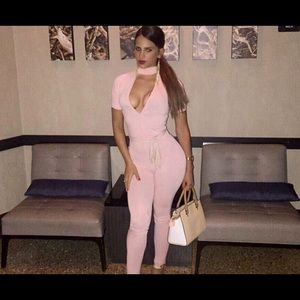 PINK JUMPSUIT