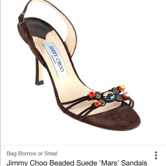 Jimmy Choo Shoes - Jimmy Choo 'Mars' handcrafted beaded sandals