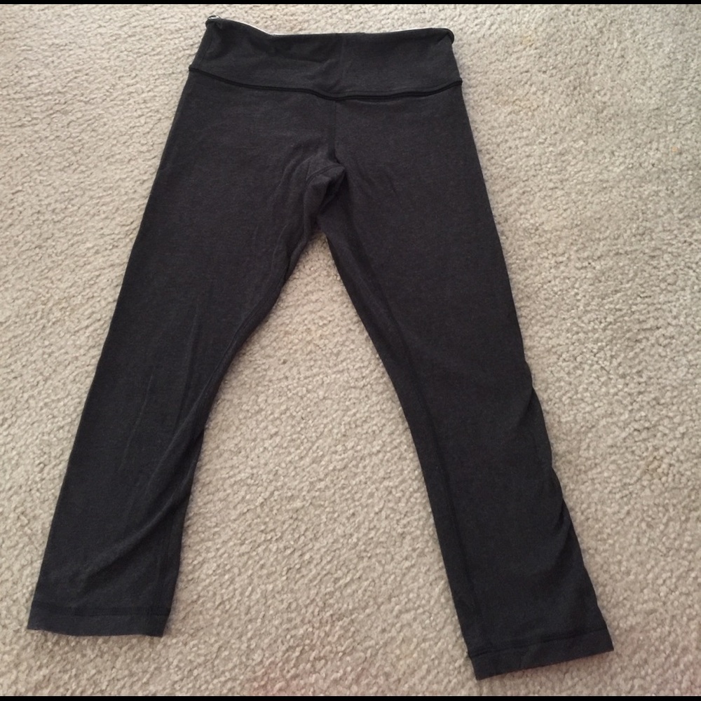 Heather Grey lulu lemon athletic pants